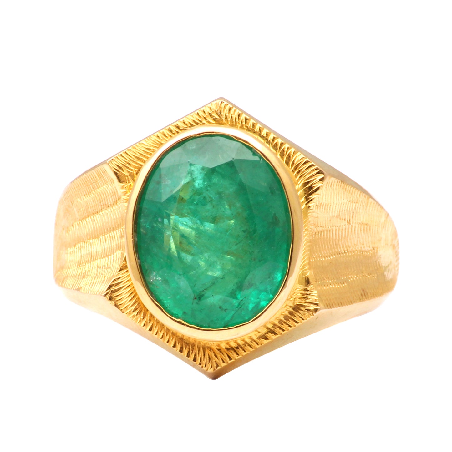 Emerald Gold Ring