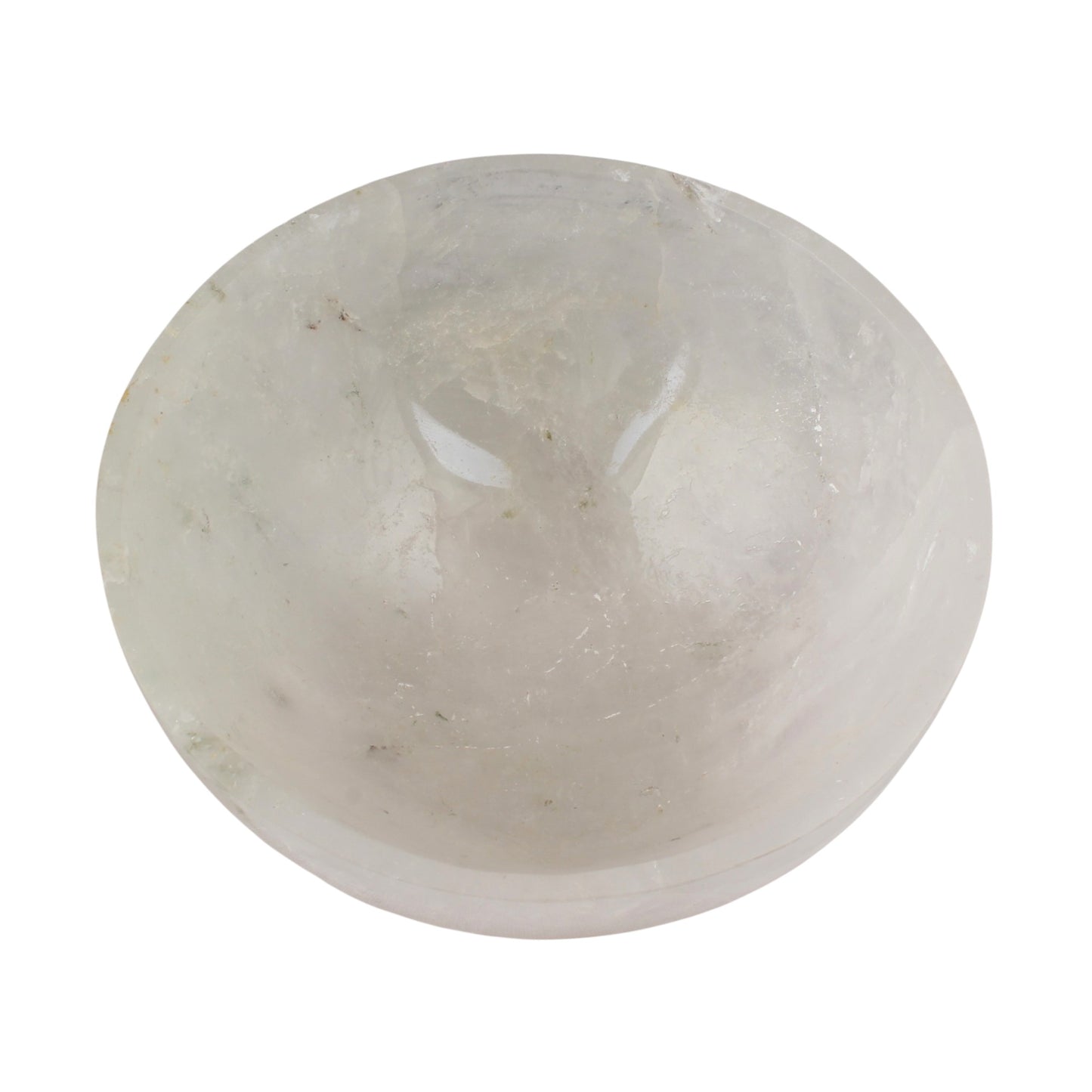 Natural Crystal Quartz Bowl Clear Quartz Hand Carved Gemstone Tray Dish Metaphysical Healing Handmade Reiki Healing Gift Bowl