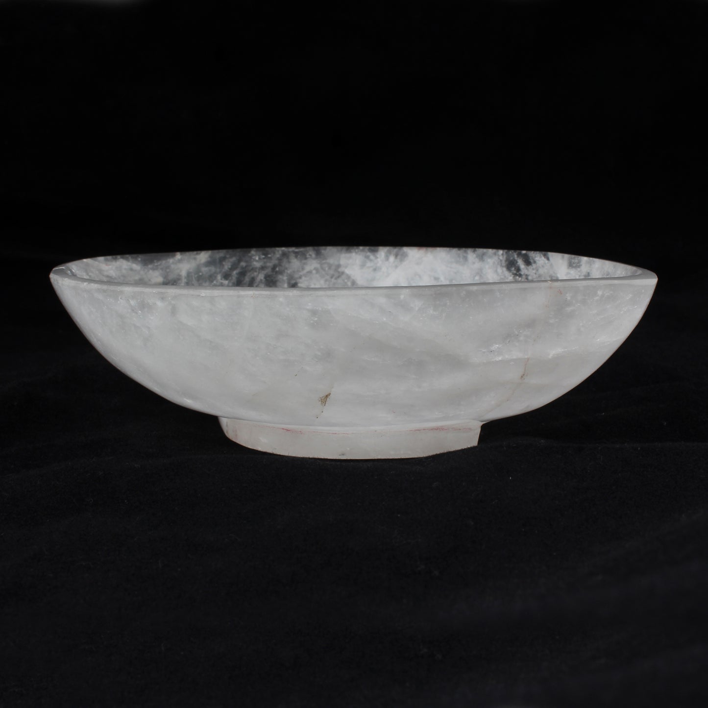 Natural Crystal Quartz Bowl Clear Quartz Hand Carved Gemstone Unique Spiritual Gift for Home Decor & Chakra Healing