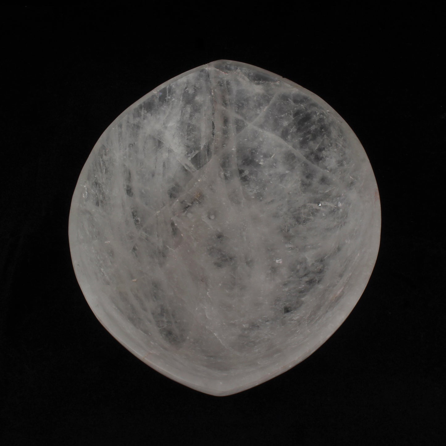 Natural Crystal Quartz Bowl Clear Quartz Hand Carved Gemstone Unique Spiritual Gift for Home Decor & Chakra Healing