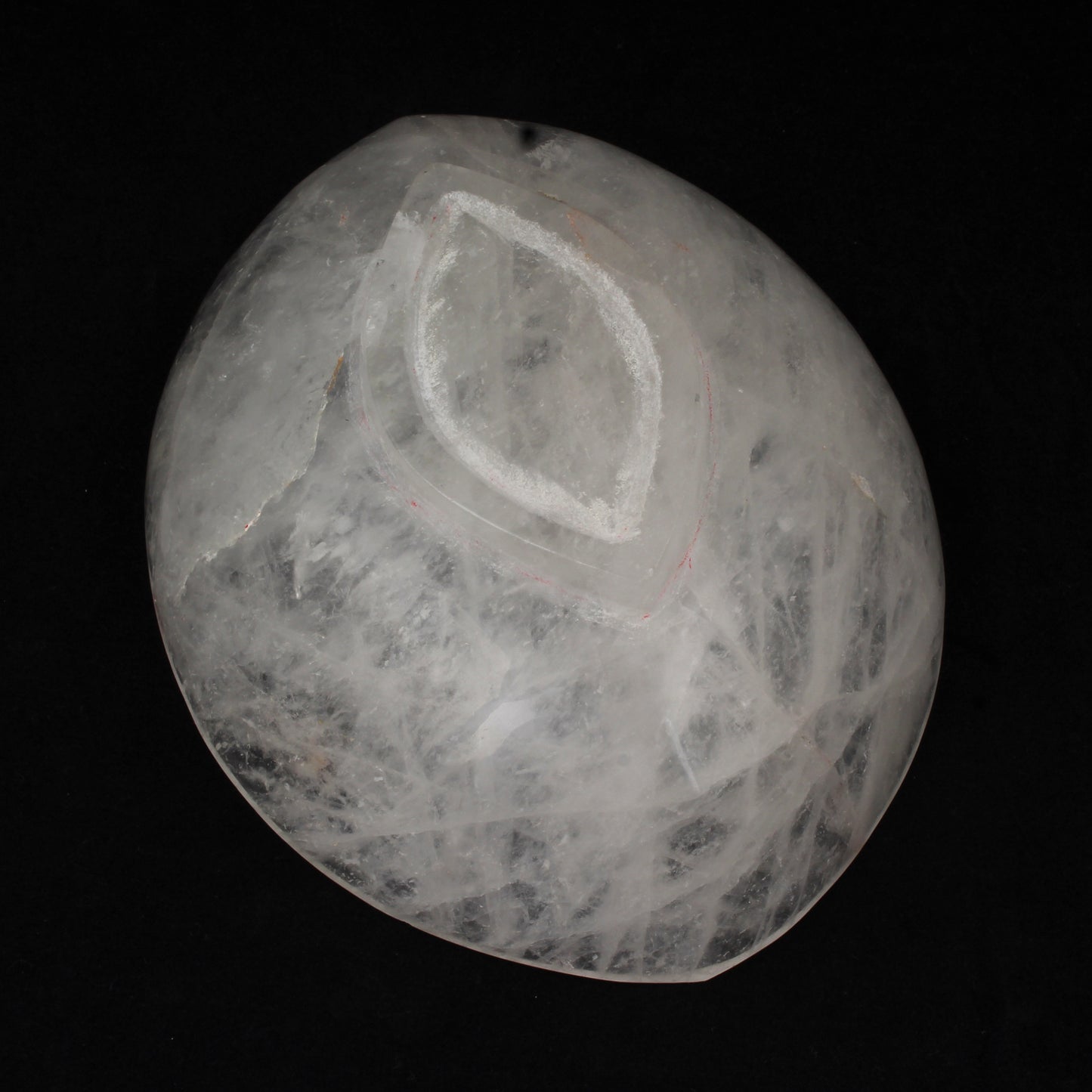 Natural Crystal Quartz Bowl Clear Quartz Hand Carved Gemstone Unique Spiritual Gift for Home Decor & Chakra Healing