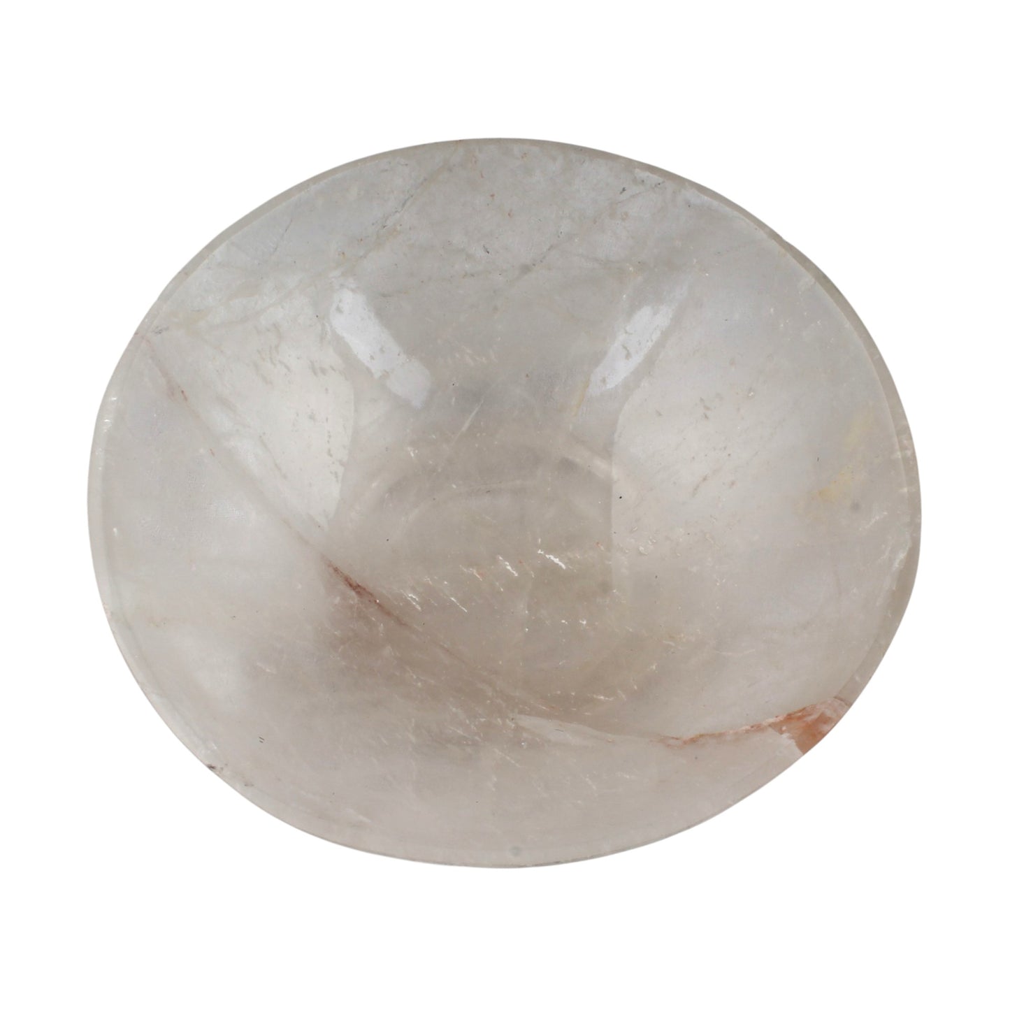 Clear Quartz Crystal Bowl Polished Gemstone Bowl For Energy Cleansing, Meditation Chakra Healing, Reiki, Altar Decor, Crystal Gift