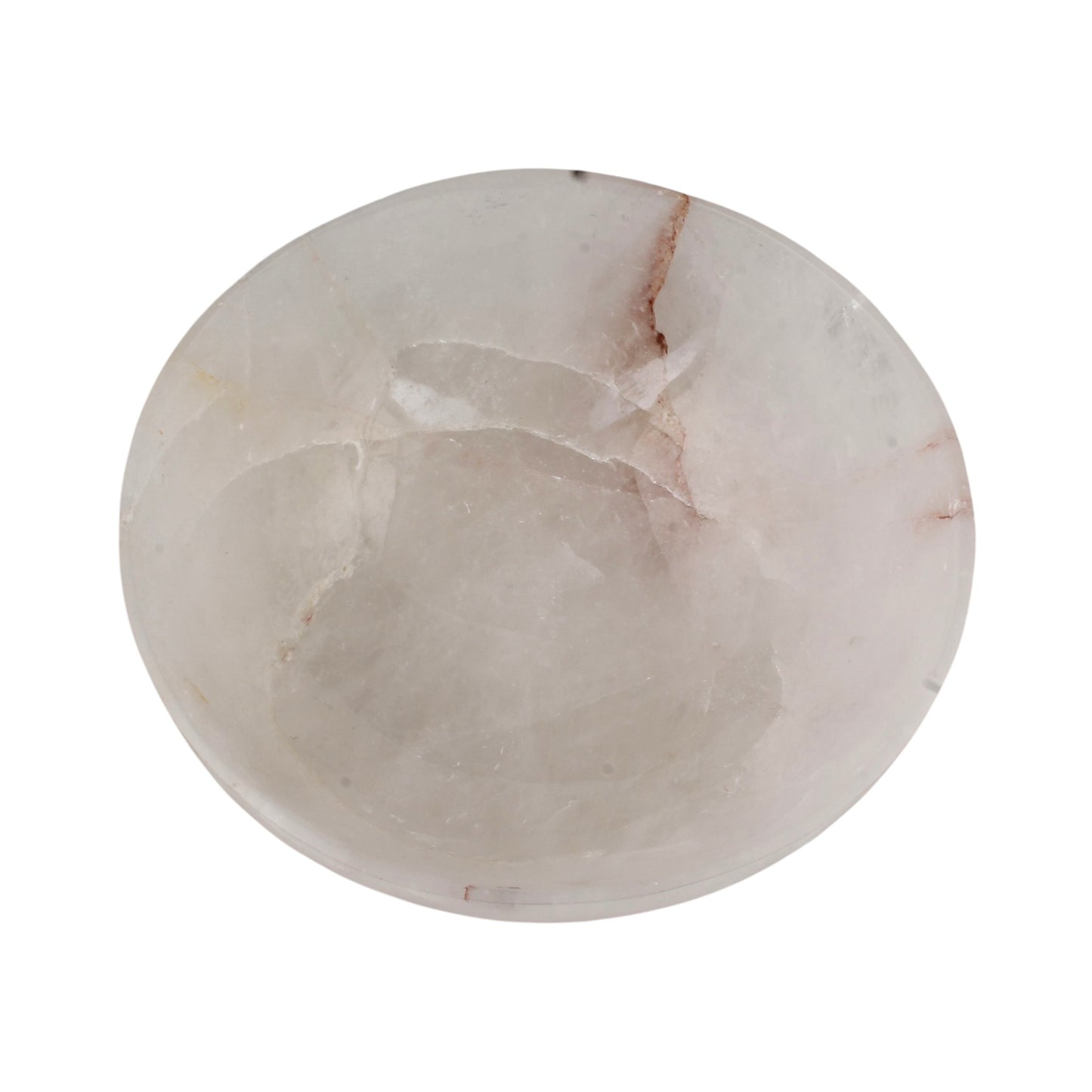 Clear Quartz Crystal Bowl Polished Gemstone Bowl For Energy Cleansing Meditation Chakra Healing, Reiki, Altar Decor, Crystal Gift