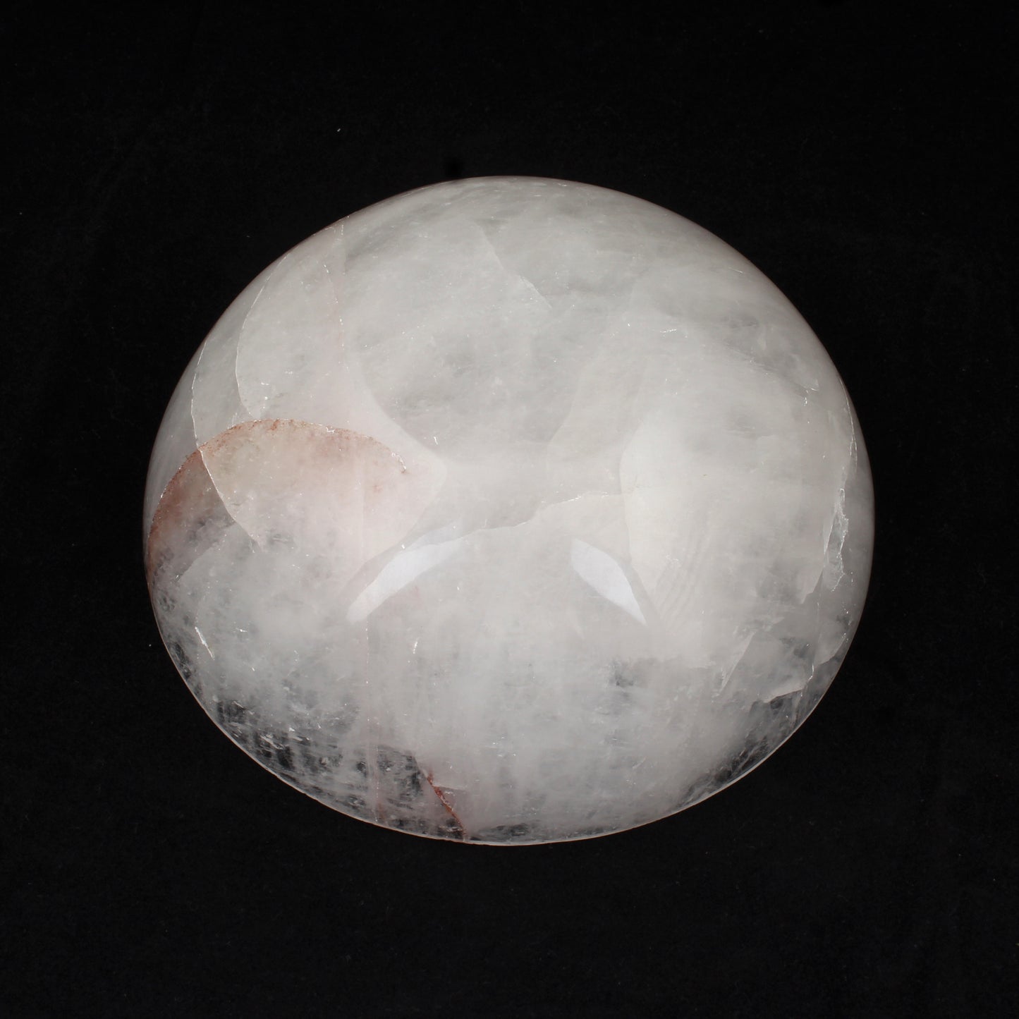 Clear Quartz Crystal Bowl Polished Gemstone Bowl For Energy Cleansing Meditation Chakra Healing, Reiki, Altar Decor, Crystal Gift