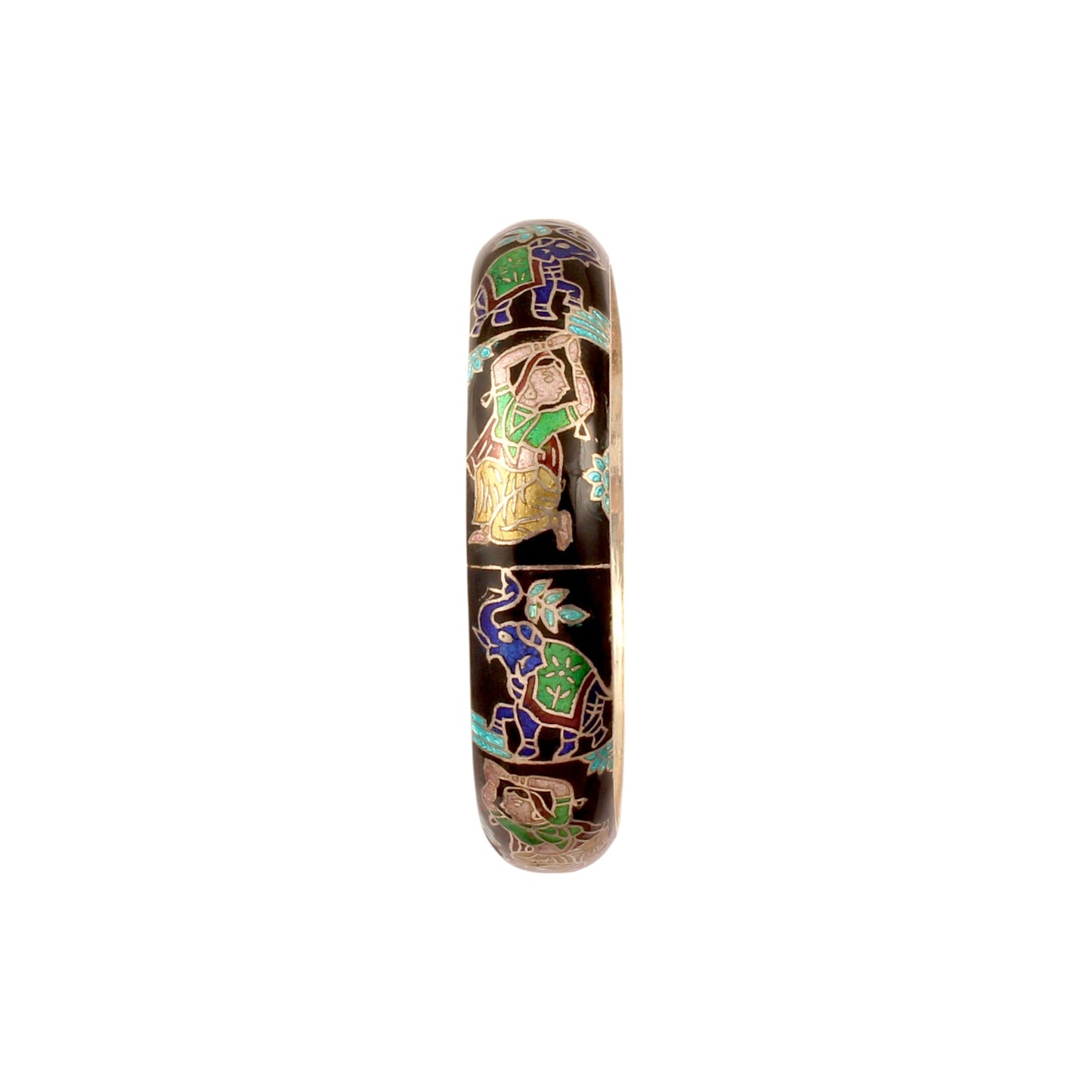 Meenakari Traditional 925 Sterling Silver Enamel Bangles