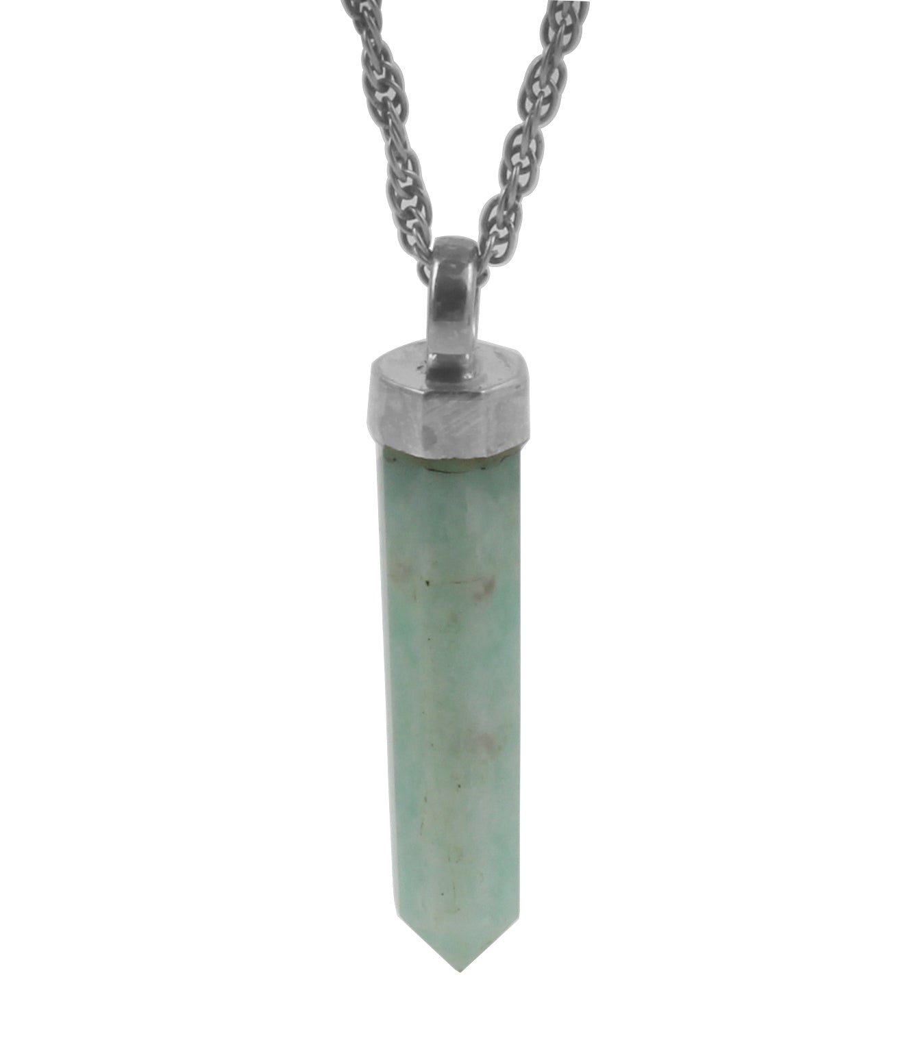 Larimar Pencil Sterling Silver Pendant