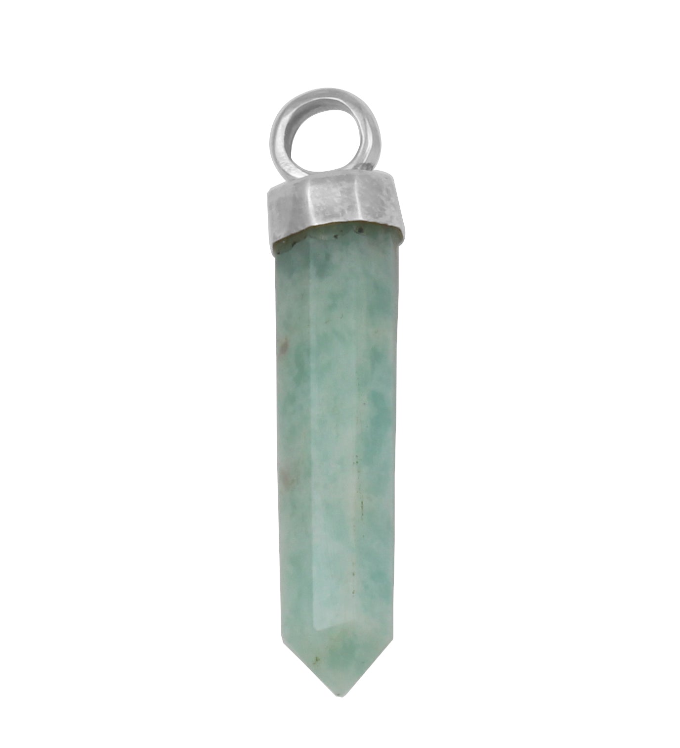 Larimar Pencil Sterling Silver Pendant