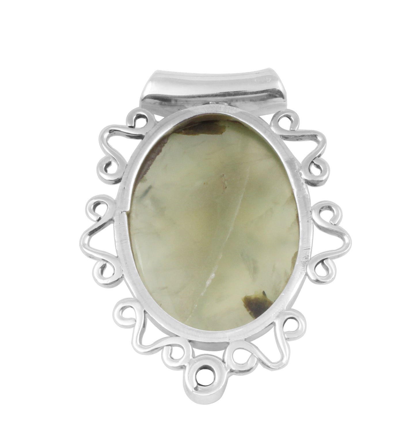 Perenite Sterling Silver Pendant