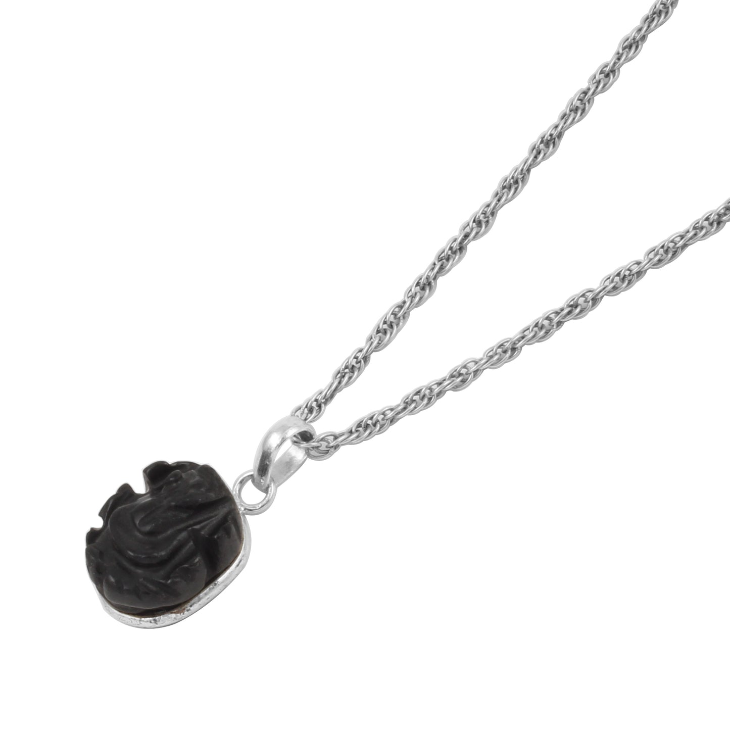 Black Onex Sterling Silver Pendant