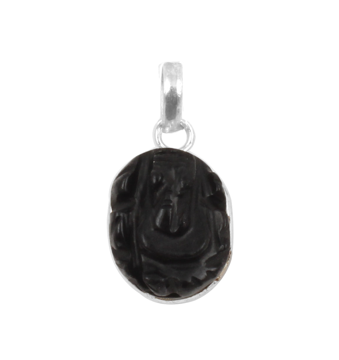 Black Onex Sterling Silver Pendant