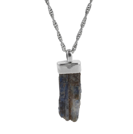 Kyanite Pencil Sterling Silver Pendant