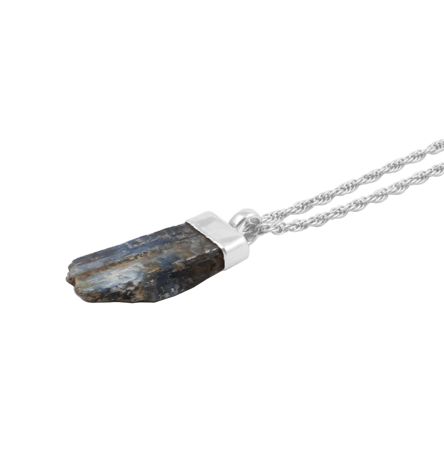 Kyanite Pencil Sterling Silver Pendant