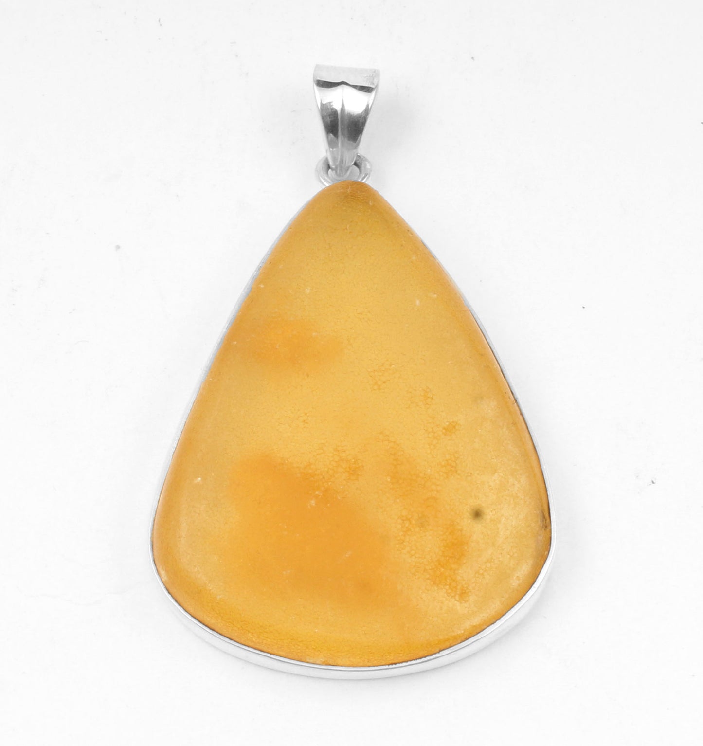 Amber Sterling Silver Pendant