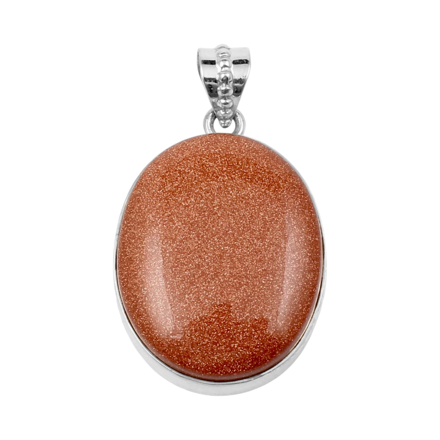 Sunstone Pendant Gift For Her Ethnic Handmade Simple Gemstone Pendant 925 Sterling Silver Sandstone Jewelry