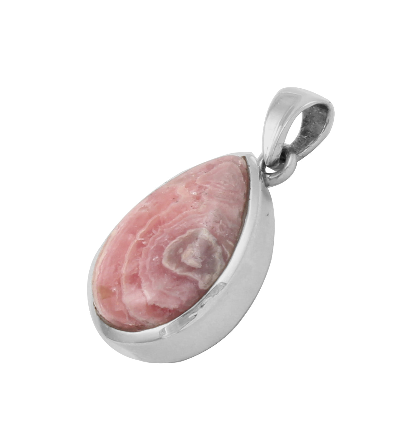 Rodocrosite Sterling Silver Pendant