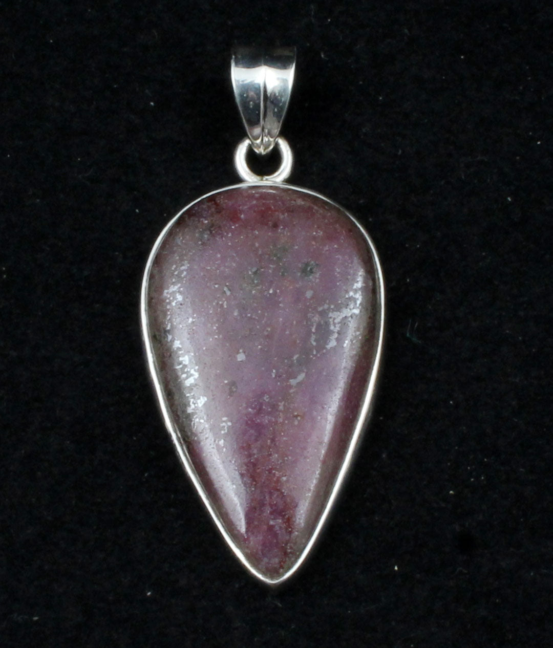 Natural Pear Ruby Pendant 925 Sterling Silver Pendant Handmade Statement Pendant Beautiful Silver Jewelry