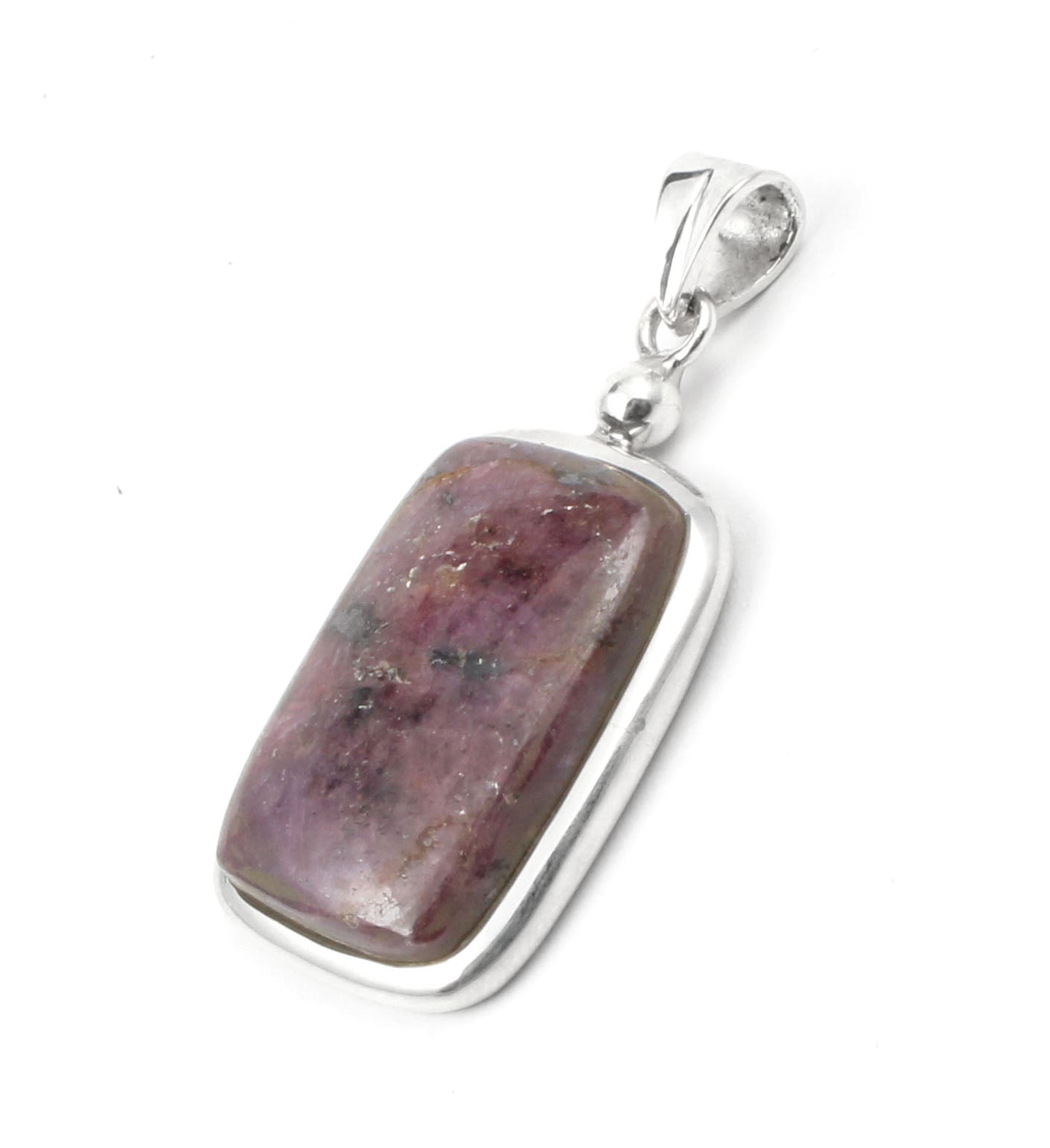 Natural Ruby Gemstone Pendant 925 Sterling Silver Pendant Handmade Statement Pendant Beautiful Silver Jewelry