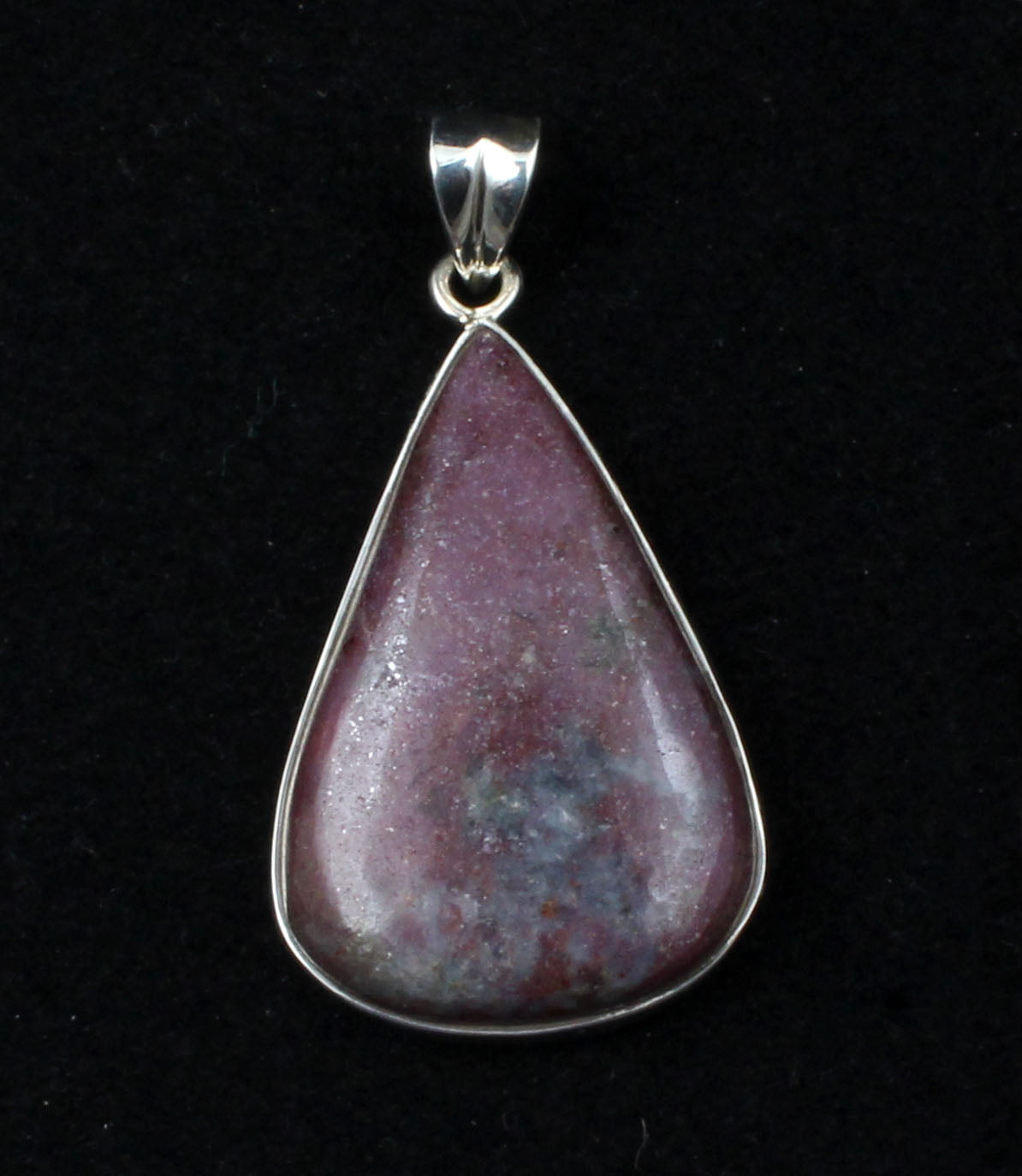 Natural Pear Ruby Pendant 925 Sterling Silver Pendant Handmade Pink Gemstone Pendant Gift For Her