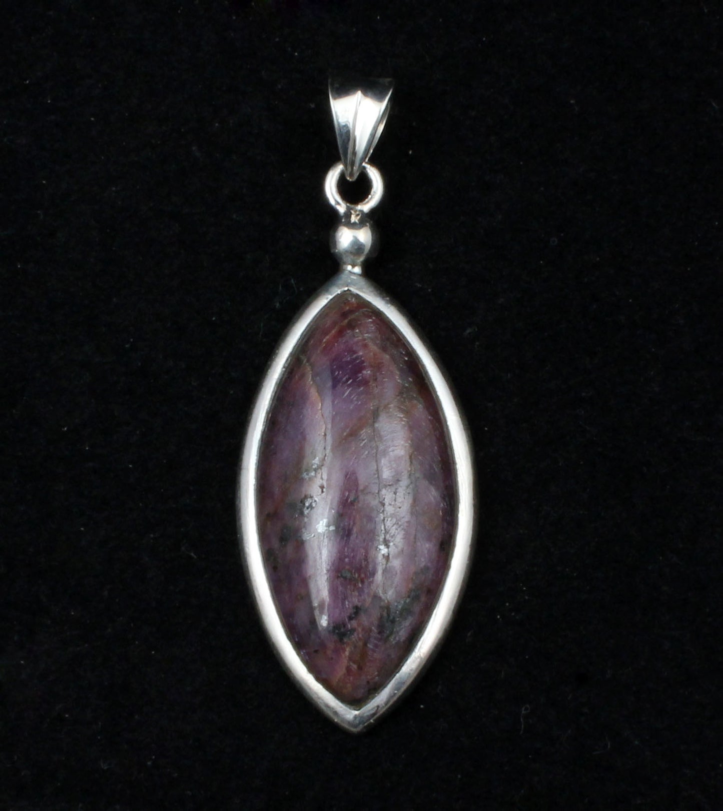 Natural Marquise Ruby Pendant 925 Sterling Silver Pendant Handmade Pink Gemstone Pendant Gift For Her