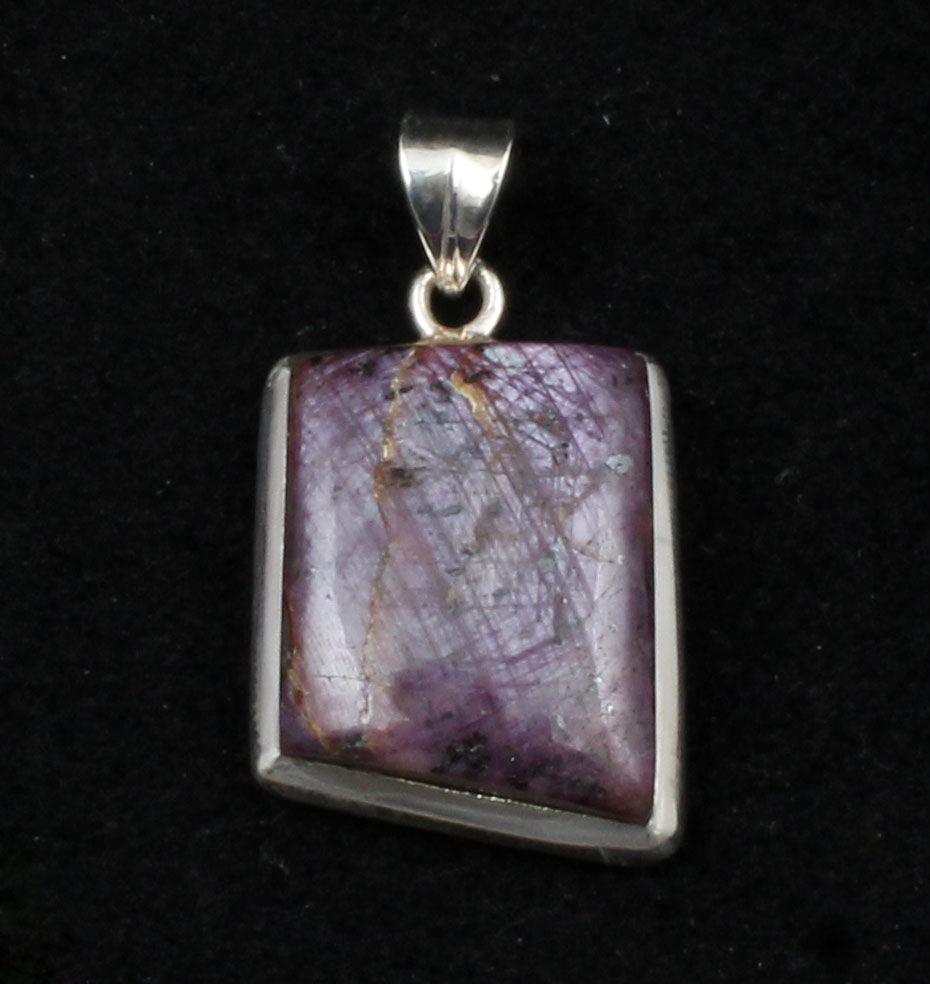 Natural Ruby Gemstone Pendant in 925 Sterling Silver Handmade Statement Pendant Birthday Gift For Her