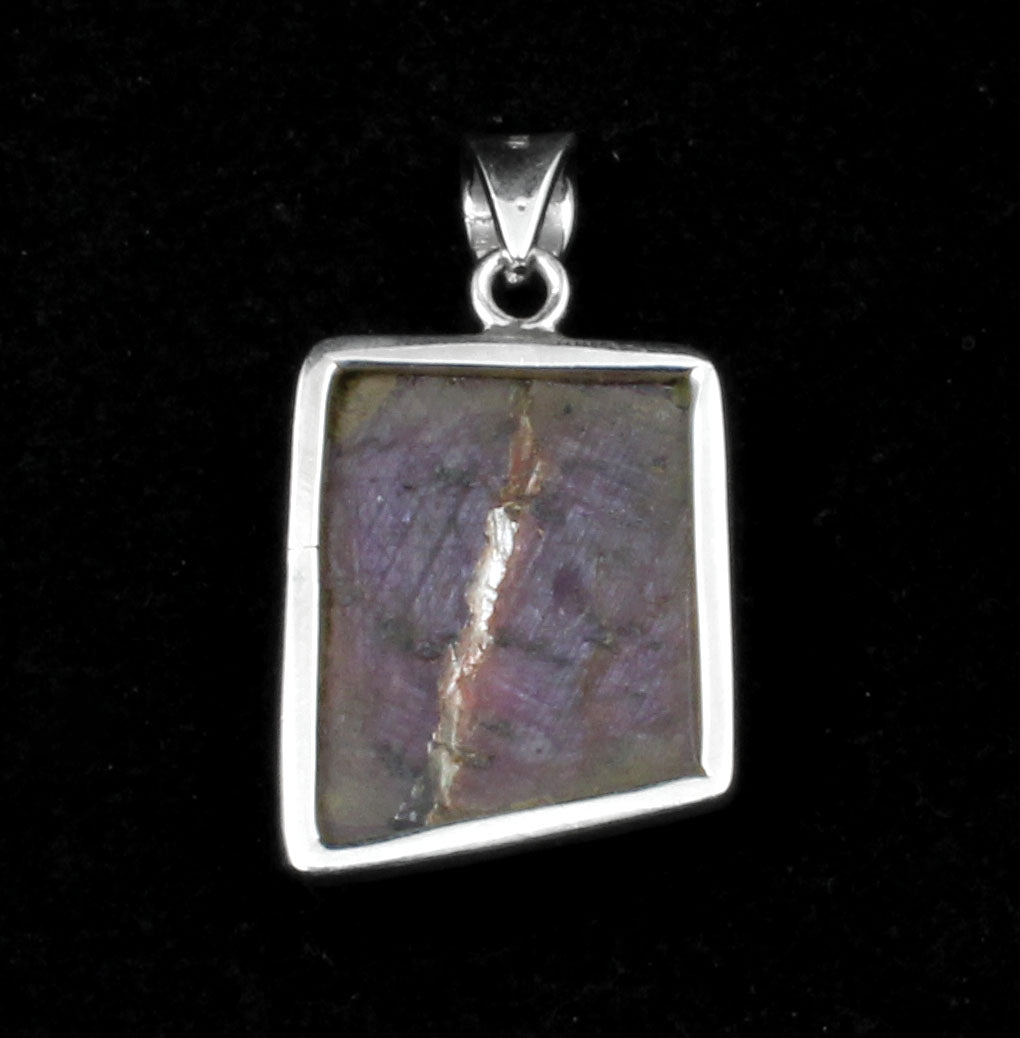 Natural Ruby Gemstone Pendant in 925 Sterling Silver Handmade Statement Pendant Birthday Gift For Her