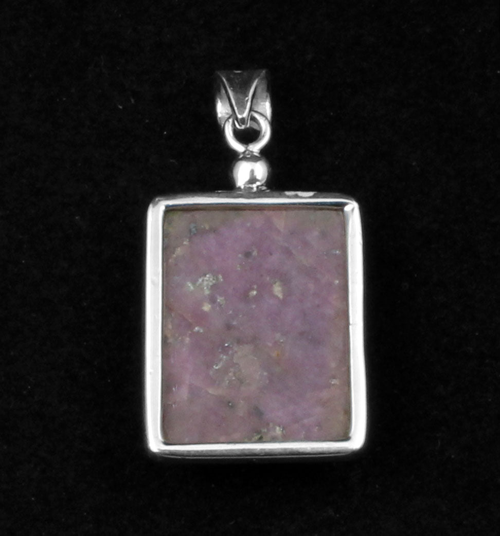 Pink Ruby Pendant 925 Sterling Silver Pendant Handmade Natural Gemstone Pendant For Women Girls