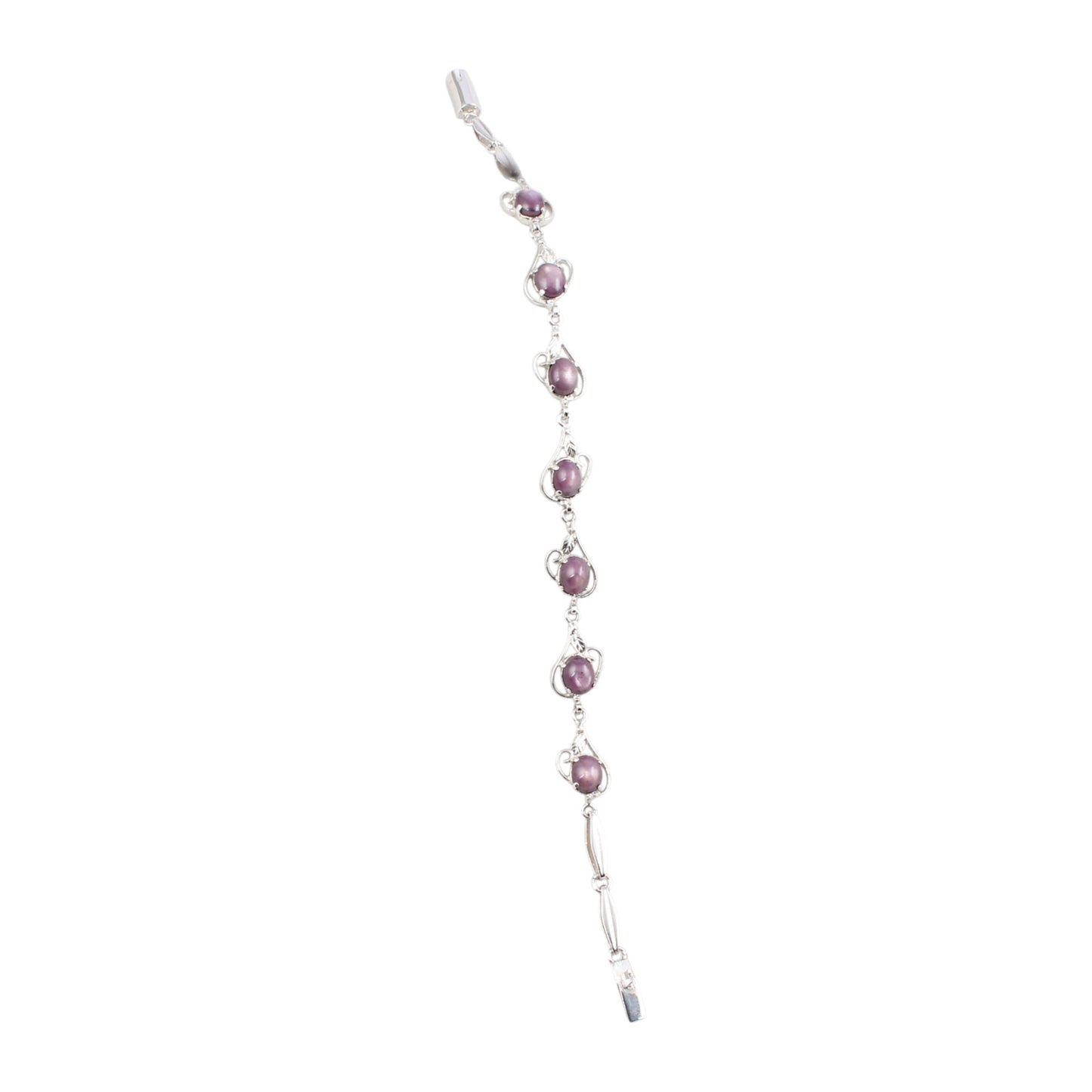 Beautiful Star Ruby Bracelet Designer Silver Bracelet 925 Sterling Silver Gemstone Bracelet Lovely Gift For Her