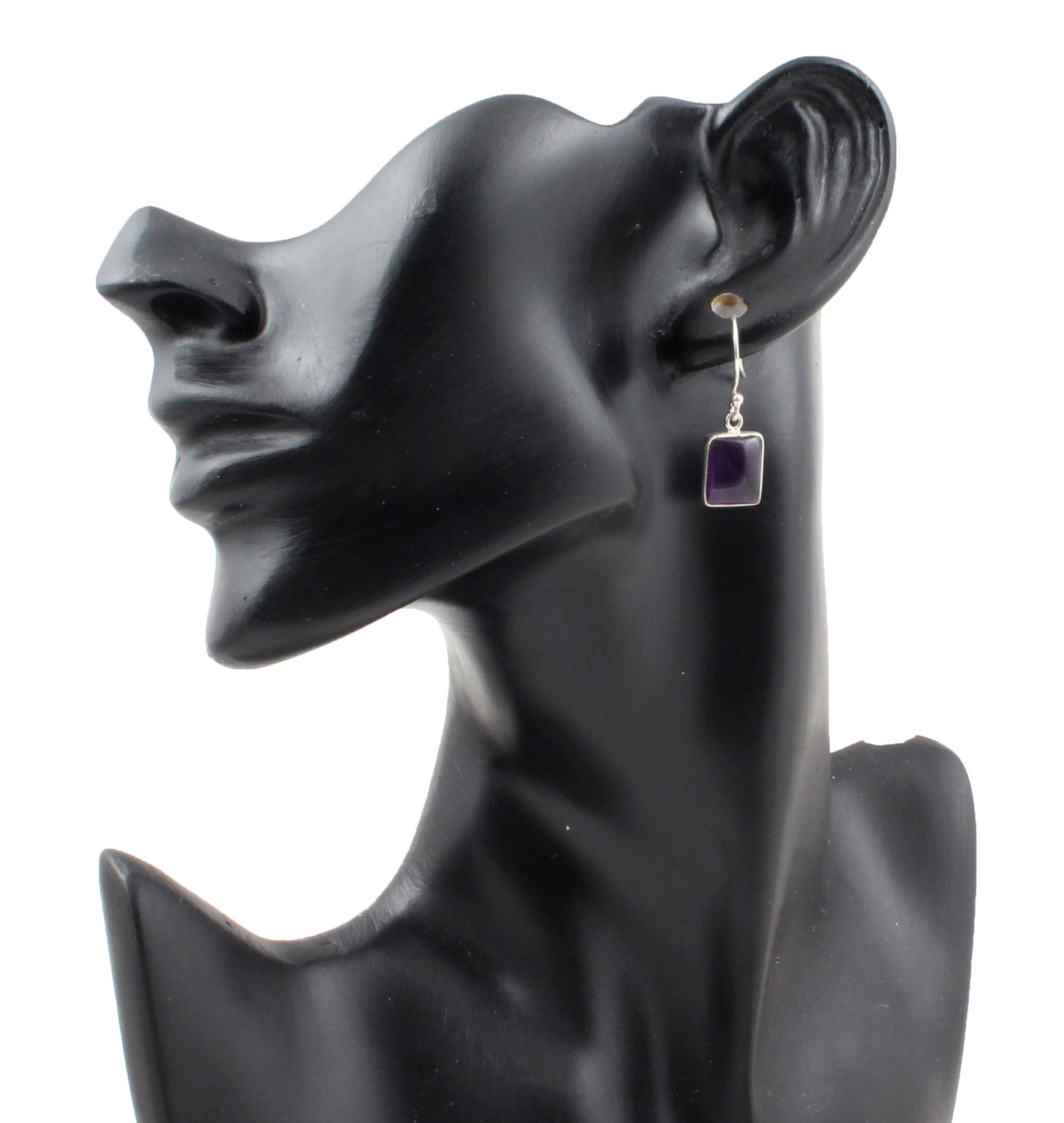 Amethyst Sterling Silver Earrings