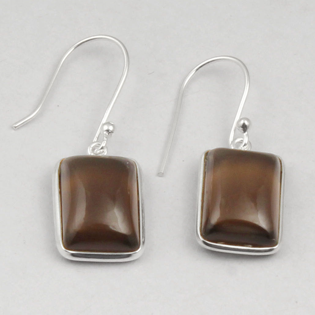 Smokyquartz Sterling Silver Earrings