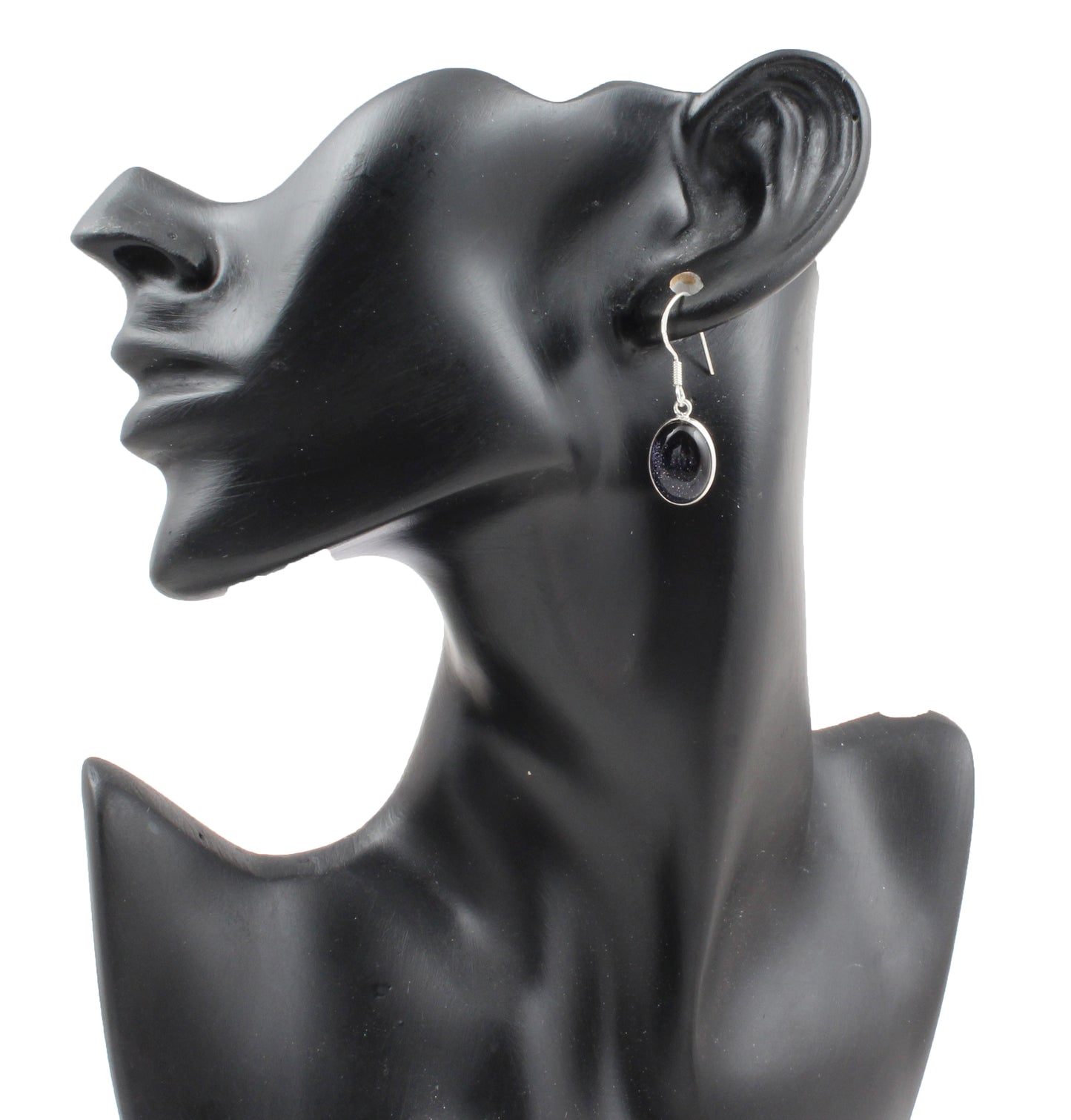 Sandstone Dangle Earrings 925 Sterling Silver Handmade Jewelry