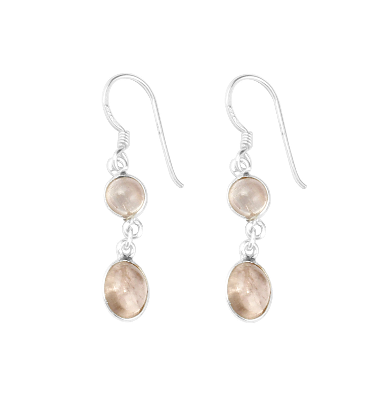 Tourmaline Earrings in 925 Sterling Silver Handcrafted Jewelry