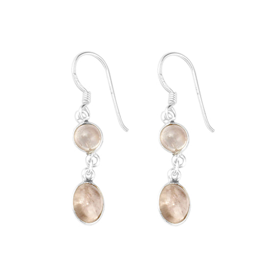 Tourmaline Earrings in 925 Sterling Silver Handcrafted Jewelry