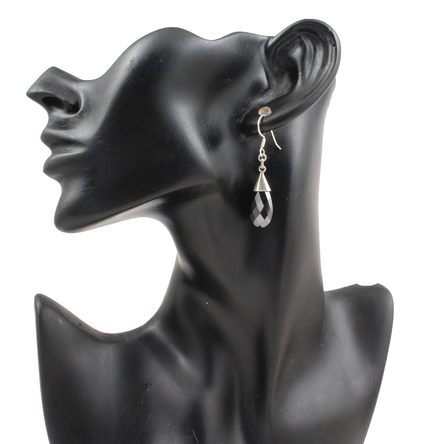 Hematite Earrings 925 Sterling Silver Handmade Jewelry